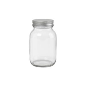 Mayson Jar Clear Metal Lid 1000ML