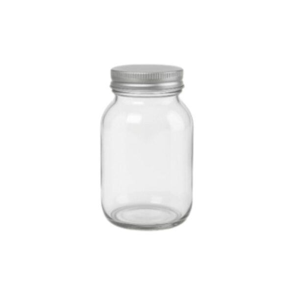 Mayson Jar Clear Metal Lid 1000ML