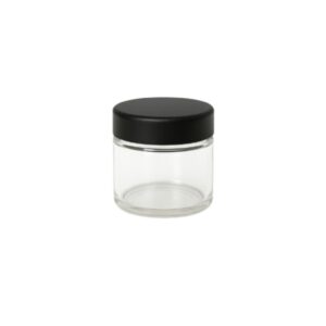 60ml Glass Jar with Black CR Cap