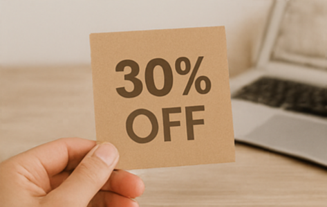 30%off